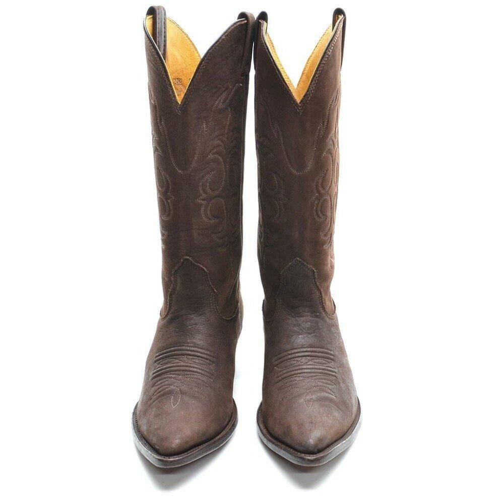 Nocona Brown Western Boots - Picture 3 of 6